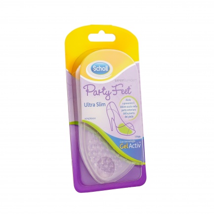 Scholl Party Feet™ Ultra Slim силиконови възглавнички за дамски обувки