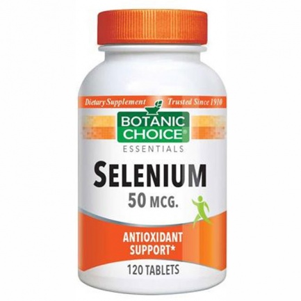 Selenium 50 mcg.