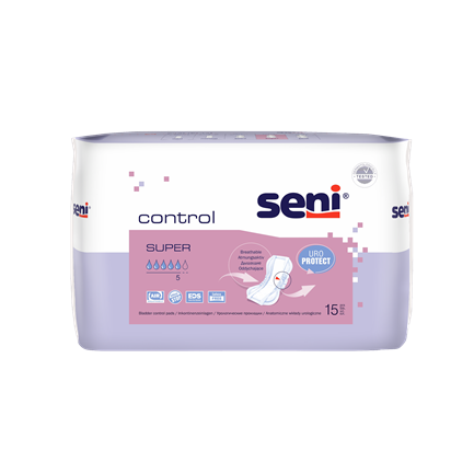 Seni Control Super Урологични подложки х15 броя
