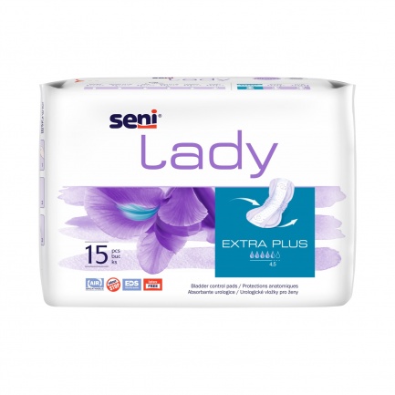 Seni Lady Extra Plus Урологични подложки за жени х15 броя