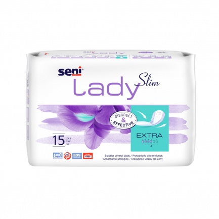 Seni Lady Extra Урологични подложки за жени х15 броя