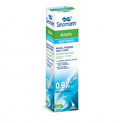 Sinomarin Adults Изотоничен разтвор с морска вода (0,9 % NaCl) 100 ml