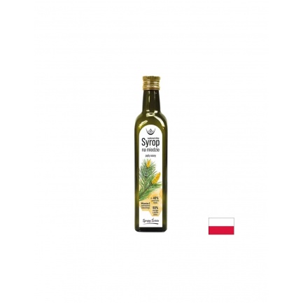 Сироп от борови връхчета и пчелен мед – Дихателна и имунна система, 250 ml