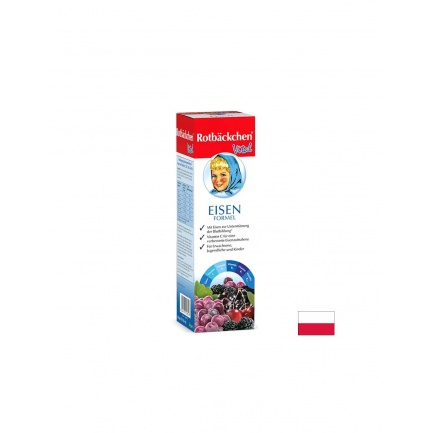Сироп с желязо и витамини при анемия за деца и възрастни – Eisen Formel, 450 ml