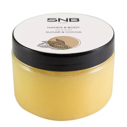 SNB Захарен скраб с какао и растителни масла 300 ml