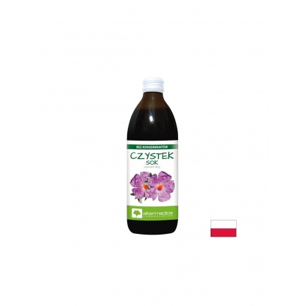 Сок от цистус + Витамин C 120 mg – Здрави стави и мускули, 500 ml, 10 дози