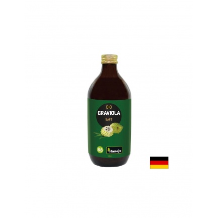 Сок от гравиола – Имунна и сърдечно-съдова подкрепа, БИО, 500 ml