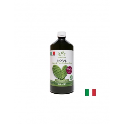 Сок от нопал кактус (Опунция/ Бодлива круша) – за отслабване, 1 литър, 12 дози