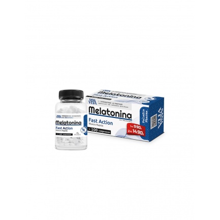 Срещу безсъние - Мелатонин 1 mg + Витамин В, 100 таблетки