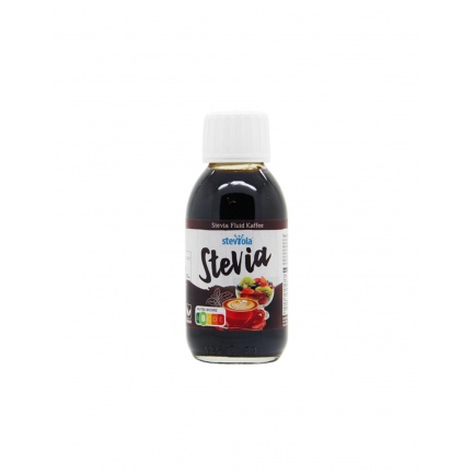 Steviola® Stevia fluid Kaffee - Течна стевия с аромат на кафе, Трапезен подсладител, 125 ml El Compra
