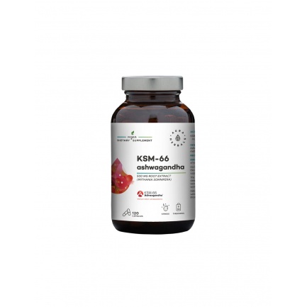 Стрес и добро настроение - Ашваганда (KSM-66),200 mg х 120 капсули
