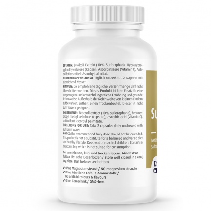 СУЛФОРАФАН / SULFORAPHANE – ZeinPharma (120 капс)