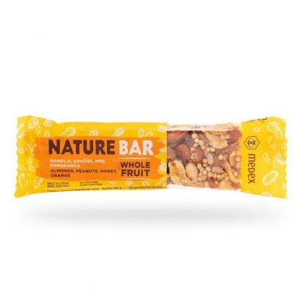 Сурово Барче NATURE BAR – Medex (40 гр) - Портокал