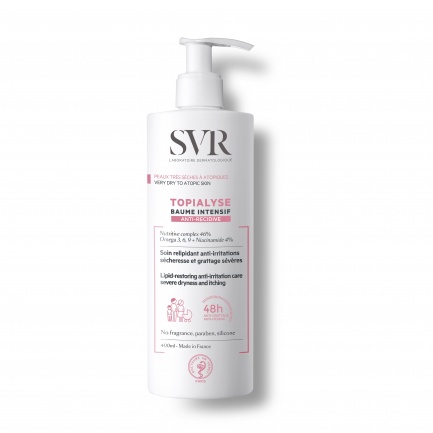SVR Topialyse Интензивен балсам за лице и тяло за много суха и атопична кожа 400 ml