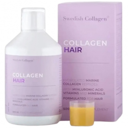 Swedish Nutra Рибен Колаген Hair с коензим Q10 500 ml