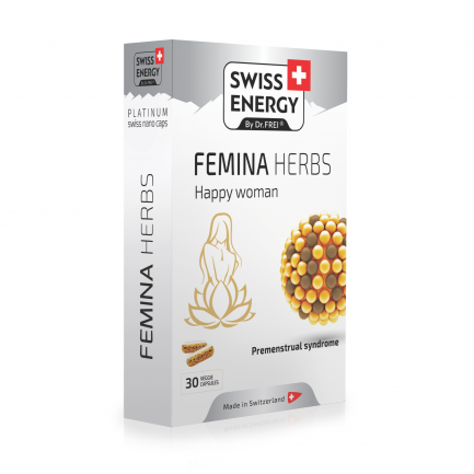 Swiss Energy Happy Woman Фемина Herbs х30 капсули