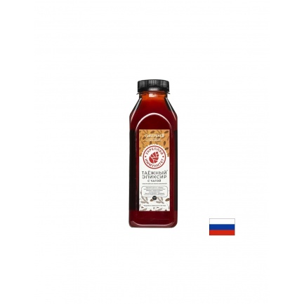 Тайга Еликсир с гъба чага и сибирска ела – Силен имунитет и тонус, 500 ml