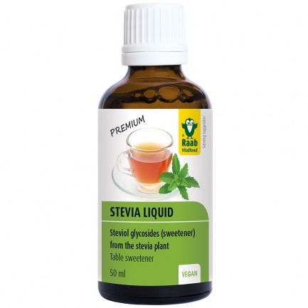 Течна СТЕВИЯ / STEVIA – Raab Vitalfood (50 мл)