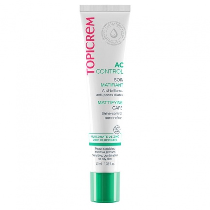 Topicrem AC Матиращ крем за мазна кожа и акне 40 ml