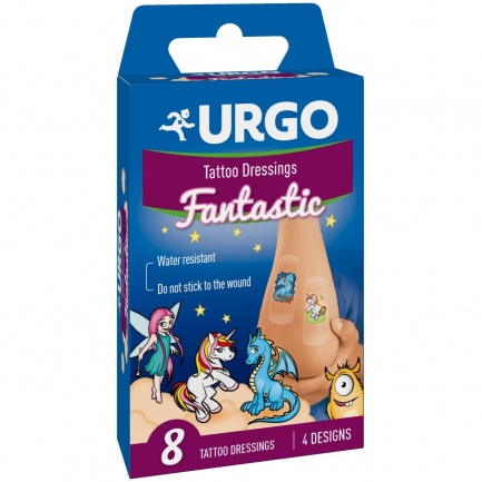 Urgo Фантастични Тату лепенки за деца х8 броя