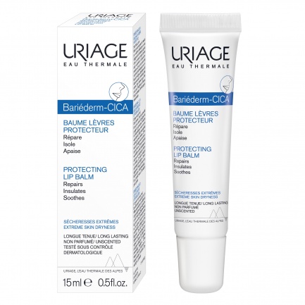 Uriage Bariederm Защитен и възстановяващ балсам за устни 15 ml