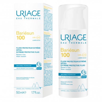 Uriage Bariesun 100 SPF50+ Флуид за екстремна защита 50 ml
