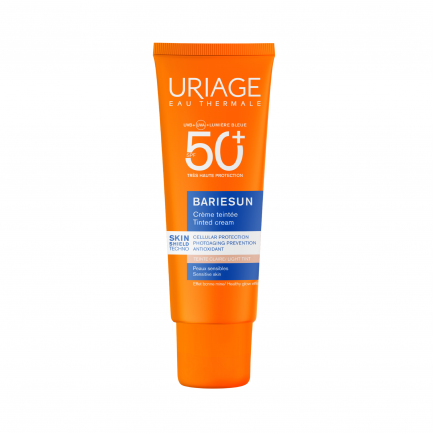Uriage Bariesun SPF50+ Тониран слънцезащитен крем 50 ml Светъл