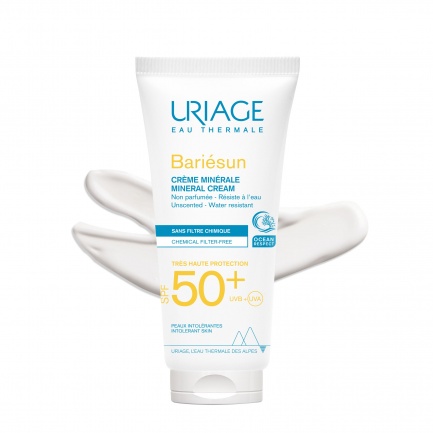 Uriage Bariesun SPF50+ Минерален крем за бебета и деца 100 ml + Термална вода за бебета и деца 150 ml
