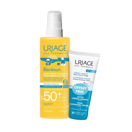 Uriage Bariesun Спрей SPF50+ за деца 200 ml + Душ-крем 50 ml