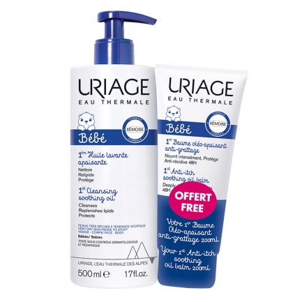 Uriage Bebe Успокояващо душ-олио 500 ml