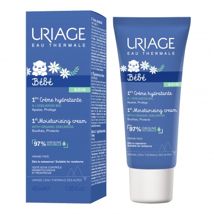 Uriage Bebe Хидратиращ защитен крем за лице 40 ml