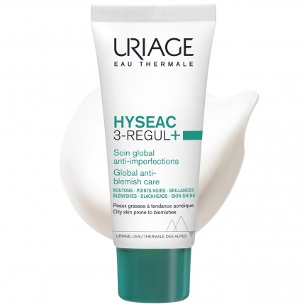Uriage Комплект Hyseac 3-Regul Грижа за кожа с несъвършенства 40 ml + ПОДАРЪК Hyseac Почистващ гел 50 ml