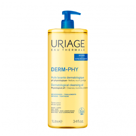 Uriage Derm-Phy Дерматологично измовно олио 1 l