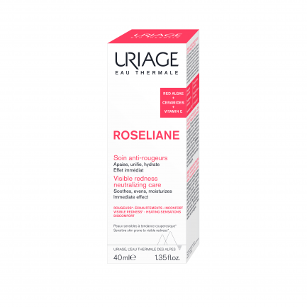 Uriage Roseliane Успокояващ крем за лице против зачервявания 40 ml
