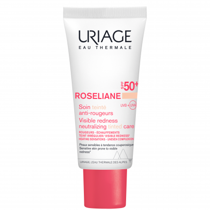 Uriage Roseliane CC Тониран крем SPF50+ за корекция на тена - светъл нюанс 40 ml