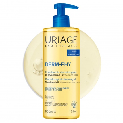Uriage Derm-Phy Уханно гел-олио 500 ml