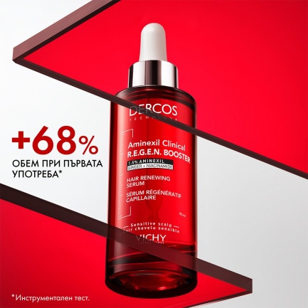 Vichy Dercos Aminexil Clinical R.E.G.E.N. Booster Серум за обновяване на косата 90 ml