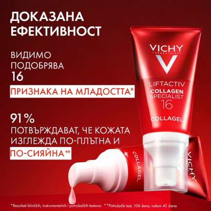 Vichy Liftactiv Collagen Specialist 16 Collagel Гел 50 ml