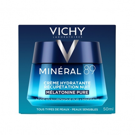 Vichy Mineral 89 Нощен крем за възстановяване на хидратацията 50 ml