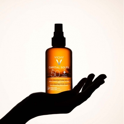 Vichy Capital Soleil SPF30 Слънцезащитна вода за подобряване на тена 200 ml