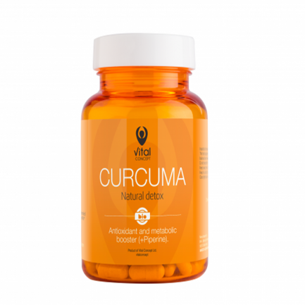 Vital Concept Curcuma за детоксикация и пречистване x60 капсули