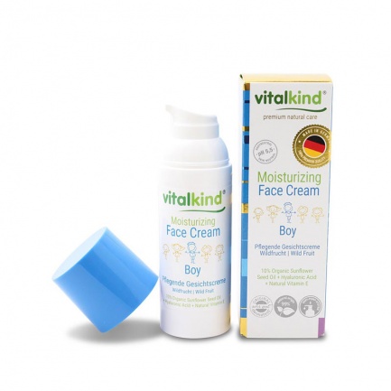 VitalKind Хидратиращ крем за лице - момчета 50 ml