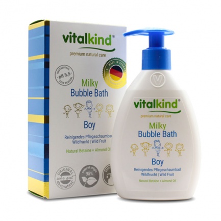 VitalKind Пяна за вана Мляко - момчета 200 ml
