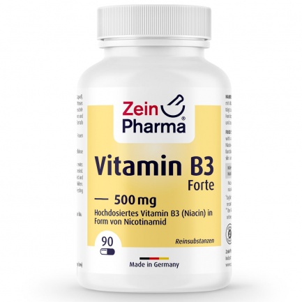 Витамин Б3 – НИАЦИН / NIACIN – ZeinPharma (90 капс)