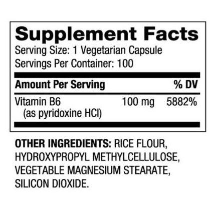 Vitamin B6 100 mg