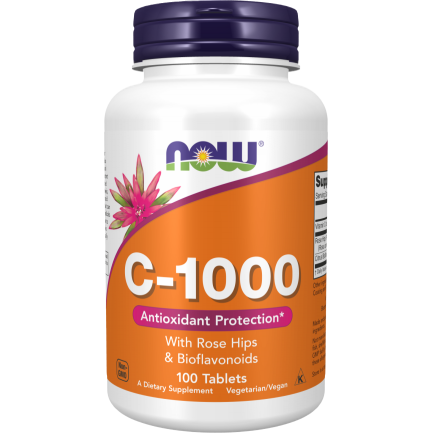 Vitamin C-1000 / with Rose Hips + Bioflavonoids