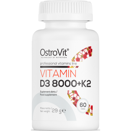 Vitamin D3 8000 + K2 200 mcg