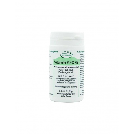 Vitamin K + D + B - Витамин K + D + B, 60 капсули El Compra