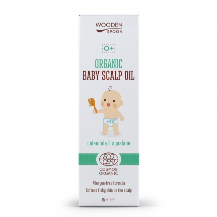 Wooden Spoon Бебешко олио за скалп 0+ 50 ml