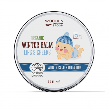 Wooden Spoon Био зимен балсам за бузи и устни 60 ml